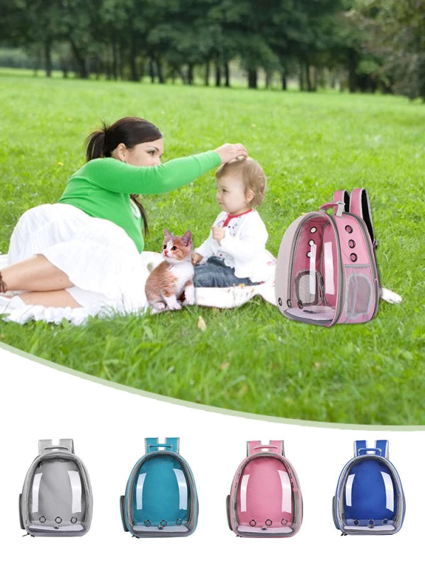 Sac à Dos Extensible pour Chat - Transporteur Portable pour Voyage