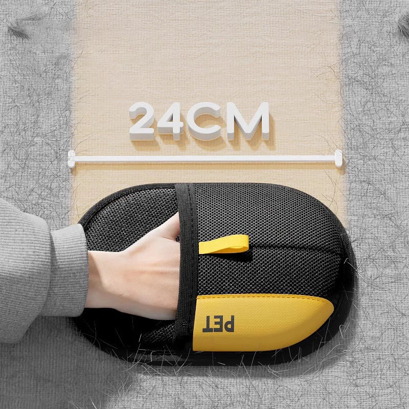 Gants de Toilettage pour Chien et Chat - Nettoyage et Ramassage des Poils