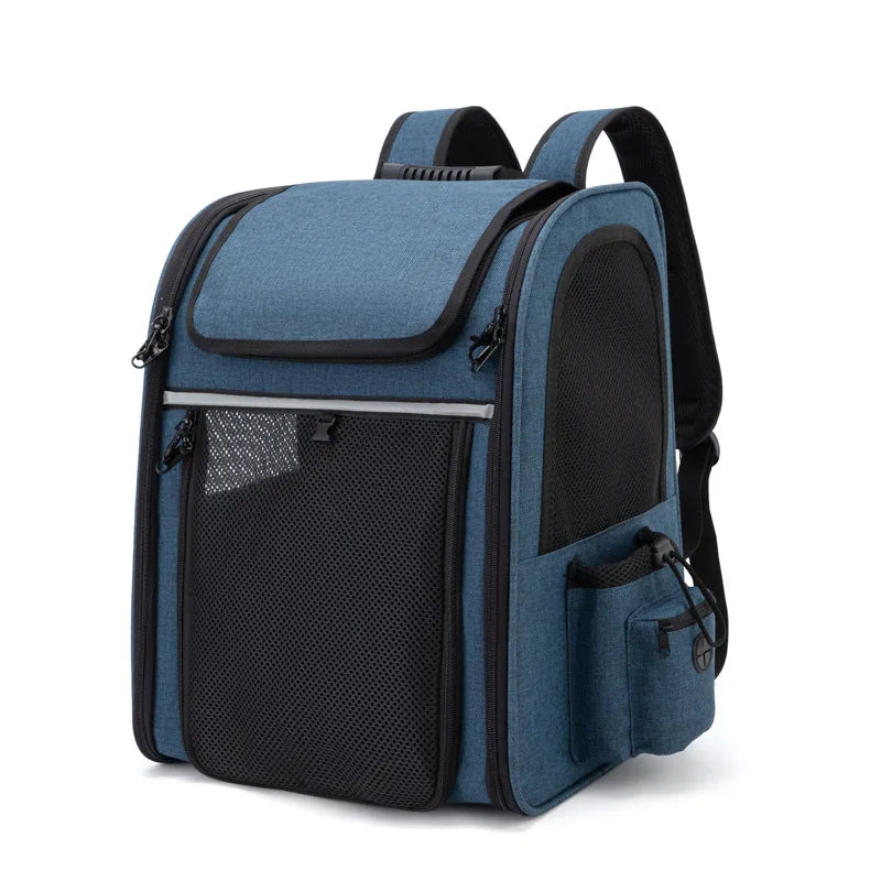 Sac à Dos Chat Chien Pliable Extensible - Transport Respirant Oxford.