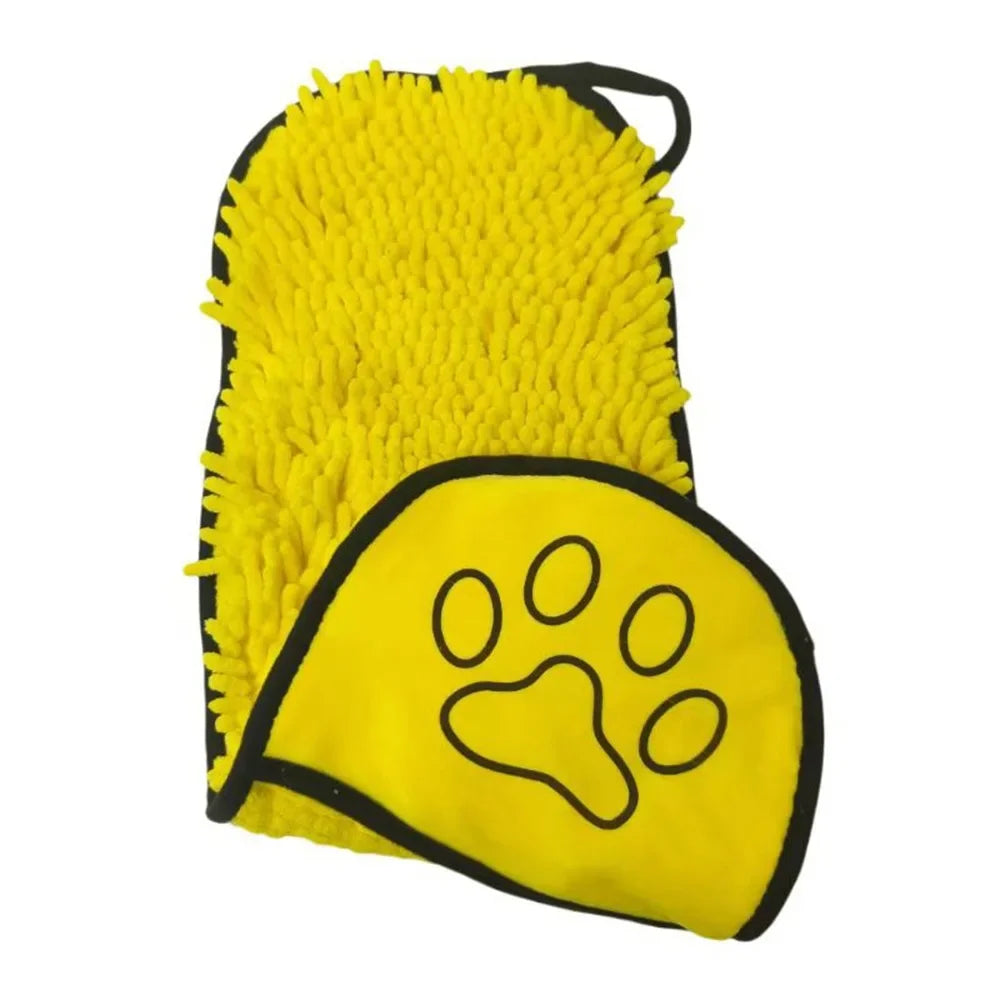 Serviette Absorbante Chat Chien Séchage Rapide - Couverture Bain.