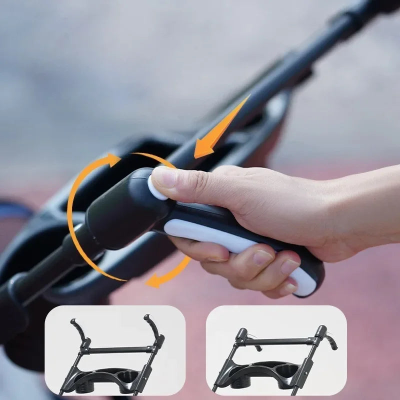 Poussette pour Petit Chien Pliable & Légère - Panier de Transport