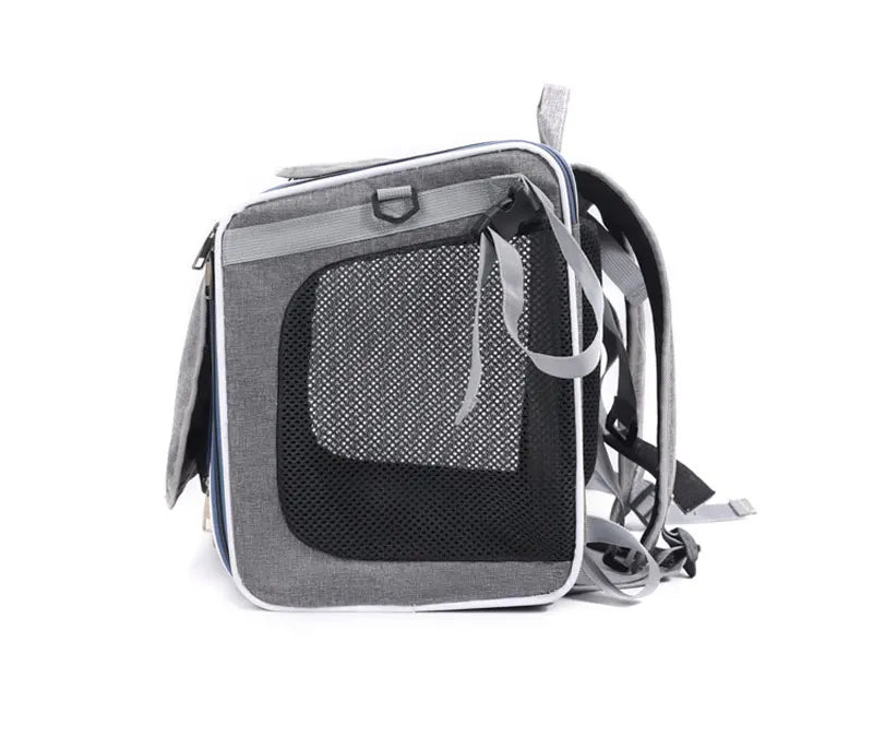 Sac Vélo Chat Chien Portable - Panier Transport Moto Extérieur