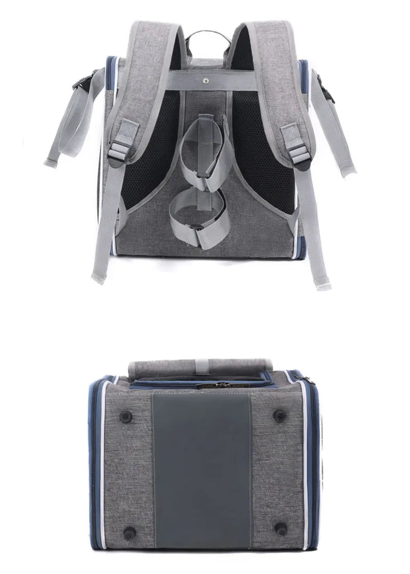 Sac Vélo Chat Chien Portable - Panier Transport Moto Extérieur