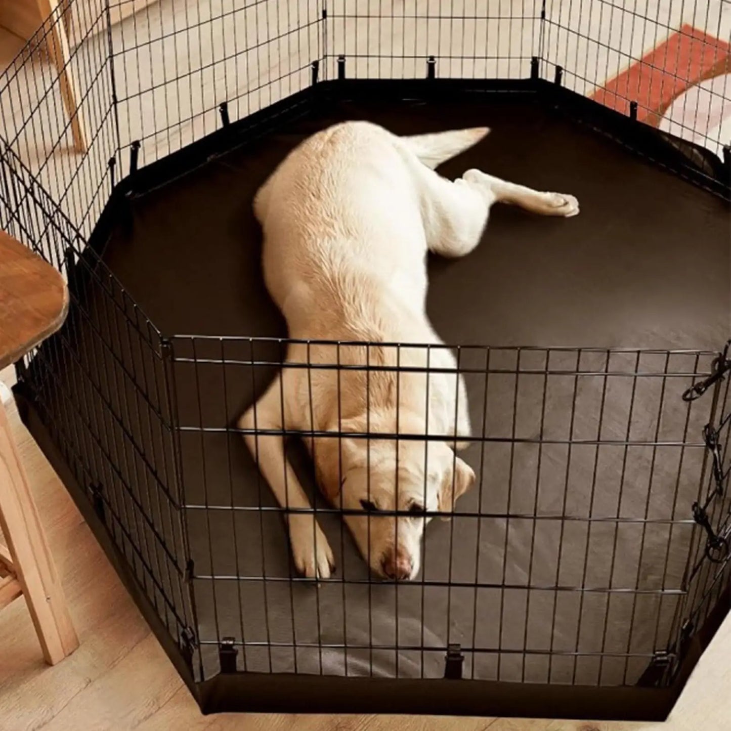 Parc Chien Chat Oxford Lavable Imperméable - Tapis Propreté Chiot