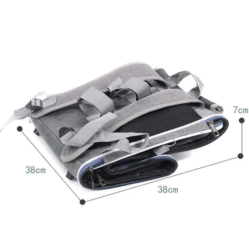 Sac Vélo Chat Chien Portable - Panier Transport Moto Extérieur