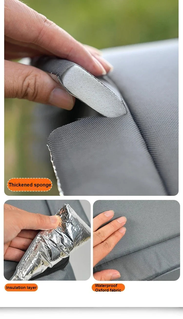 Niche Chat Chien Extérieur Imperméable Hiver - Abri Pliable Lavable