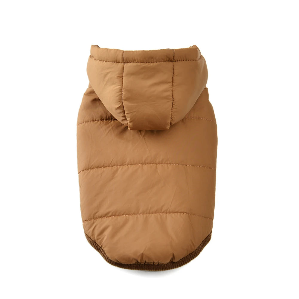 Veste Hiver Chien Chat Polaire à Capuche - Manteau Chaud Bulldog Chihuahua