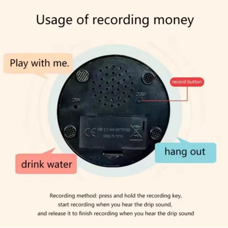 Bouton Parlant Enregistreur pour Chien - Jouet Interactif Dressage Communication