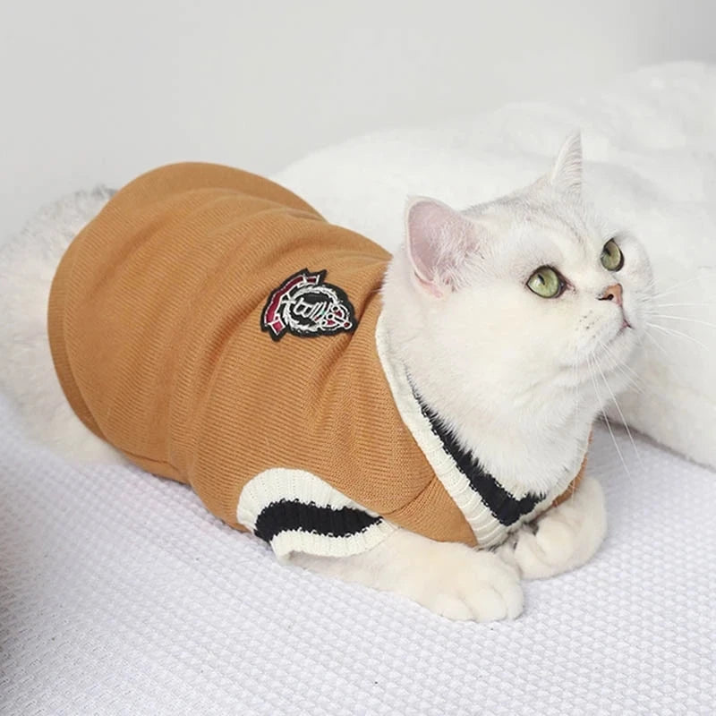 Suéter de invierno cálido para perros y gatos - Chaleco/Chaqueta para perros pequeños y gatitos | Accesorios para mascotas