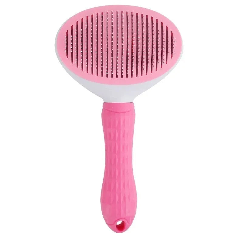 Brosse Chien Chat Autonettoyante - Peigne Démêlant Poils