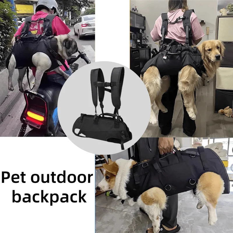 Sac de Transport Ventral pour Chien Chat - Sac à Dos Confortable pour Animaux