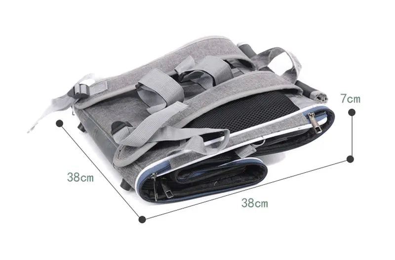 Sac Vélo Chat Chien Portable - Panier Transport Moto Extérieur