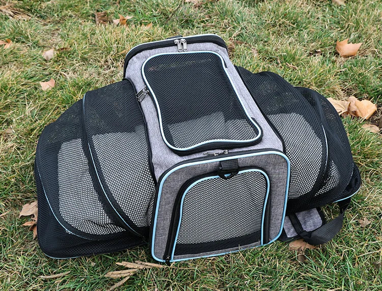 Sac à Dos de Transport pour Chat et Chien - Portable Respirant Pliable