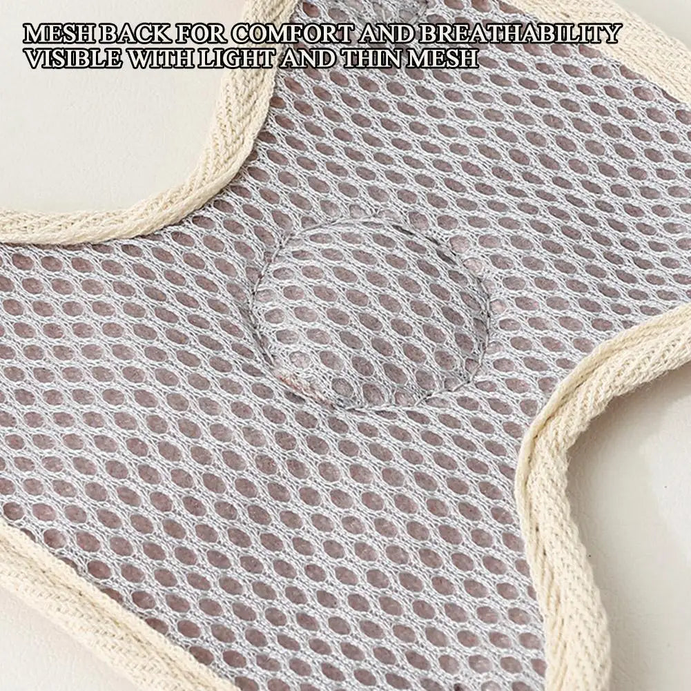 Harnais Gilet Respirant pour Chat et Petit Chien - Réglable et Confortable