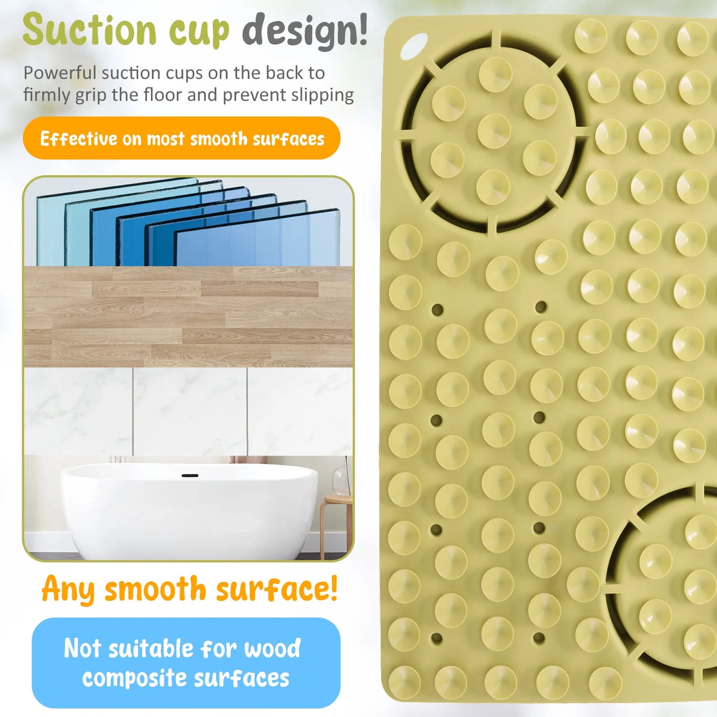 Alfombrilla de silicona anti-tragos para lamer perros - Juguete rompecabezas con ventosa - Accesorios para mascotas