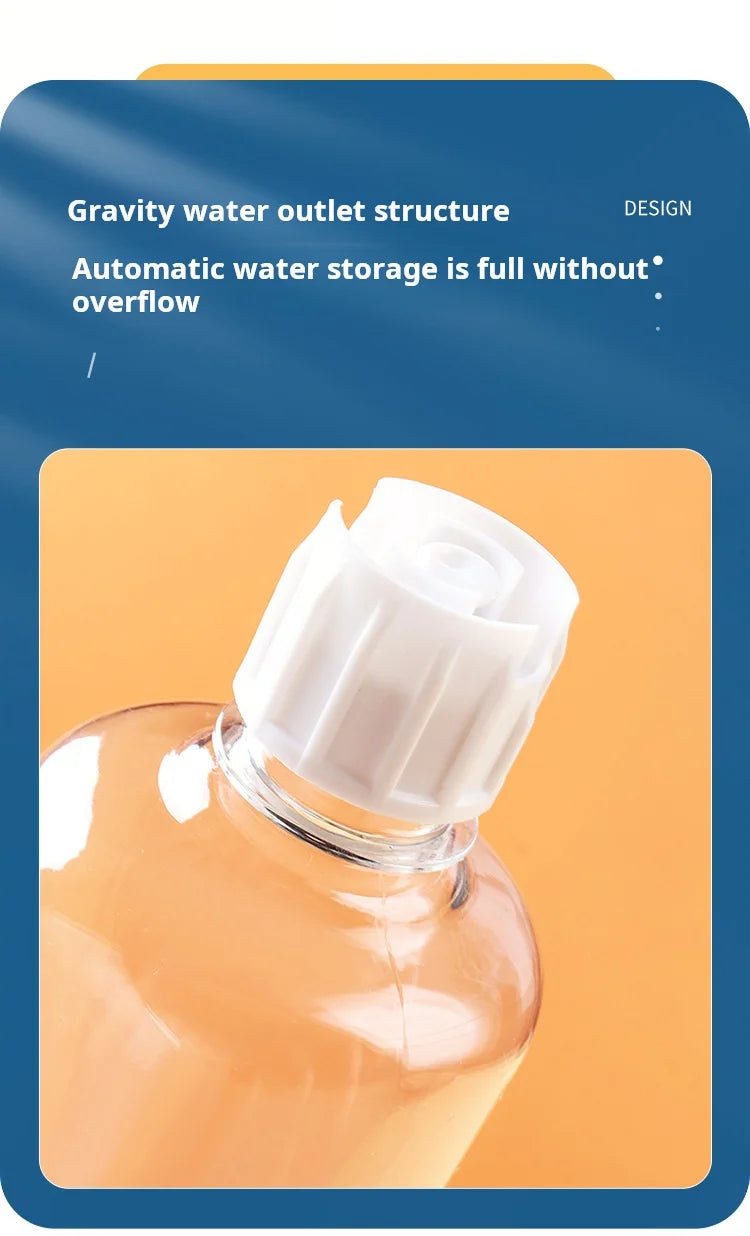 Gamelle Surélevée Chat 3 en 1 avec Distributeur d'Eau - Protection Cervicale