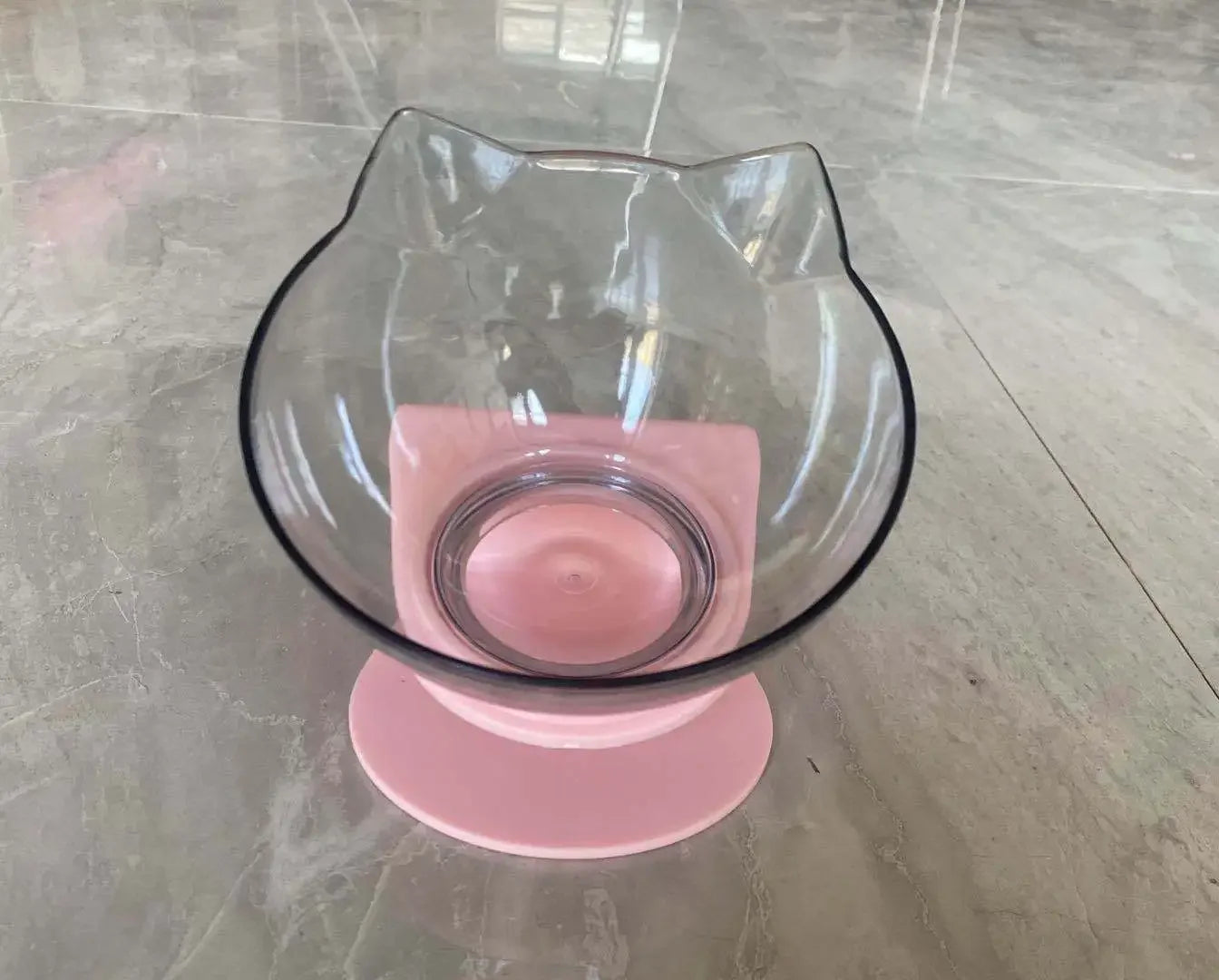 Gamelle Double Chat Chien Surélevée 15° Inclinable - Bol Antidérapant