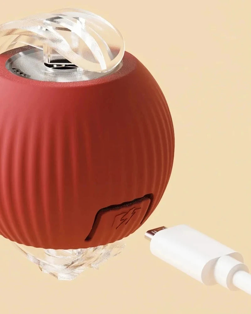 Balle Interactive Chat Automatique Rechargeable - Jouet Électrique Capteur | AccessoiresAnimals