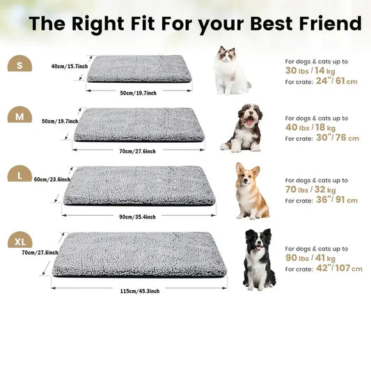 Couverture Auto-Chauffante Chat Chien - Tapis Thermique Réfléchissant Lavable