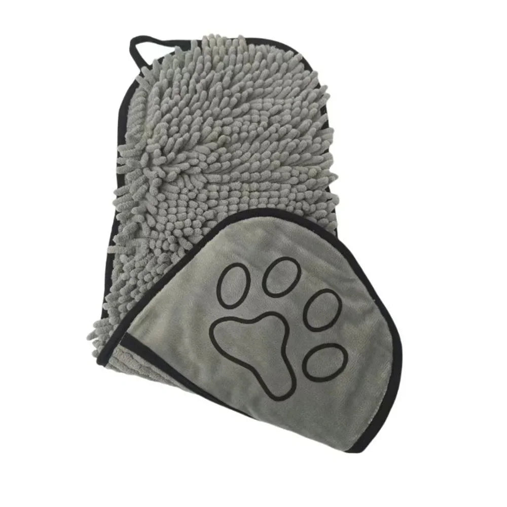 Serviette Absorbante Chat Chien Séchage Rapide - Couverture Bain.