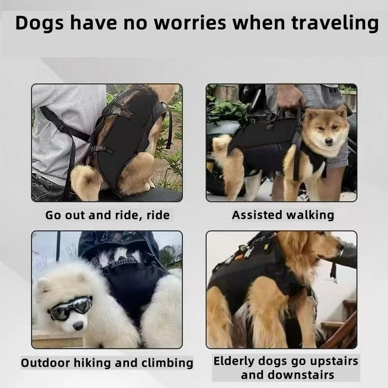 Sac de Transport Ventral pour Chien Chat - Sac à Dos Confortable pour Animaux